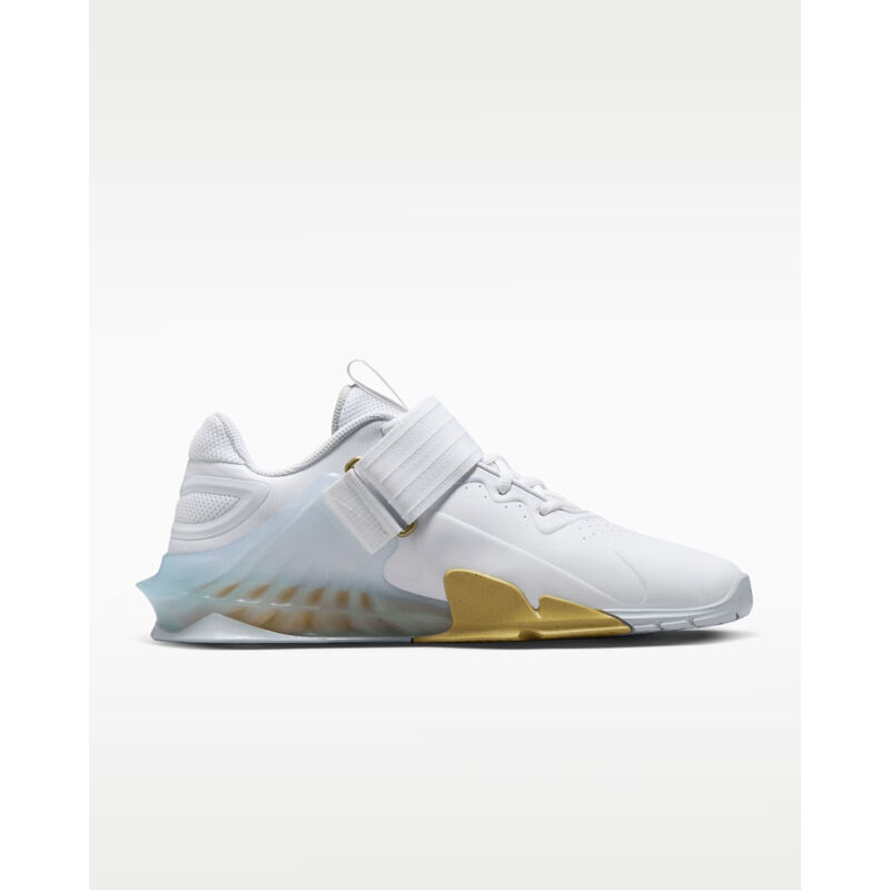Nike Savaleos Shoes, White/Metallic Gold-Wolf Grey-Photon Dust 